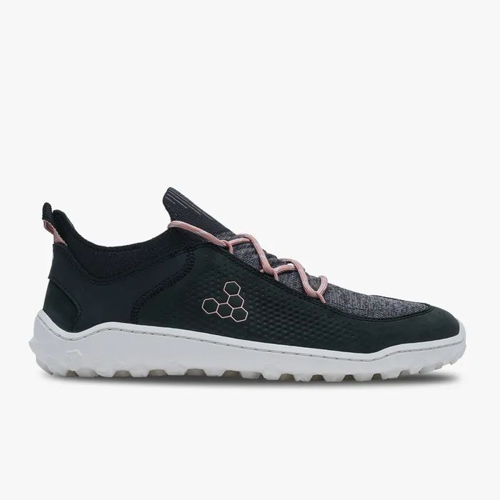 VIVOBAREFOOT | TRACKER DECON LOW FG2 WOMENS-OBSIDIAN MISTY ROSE