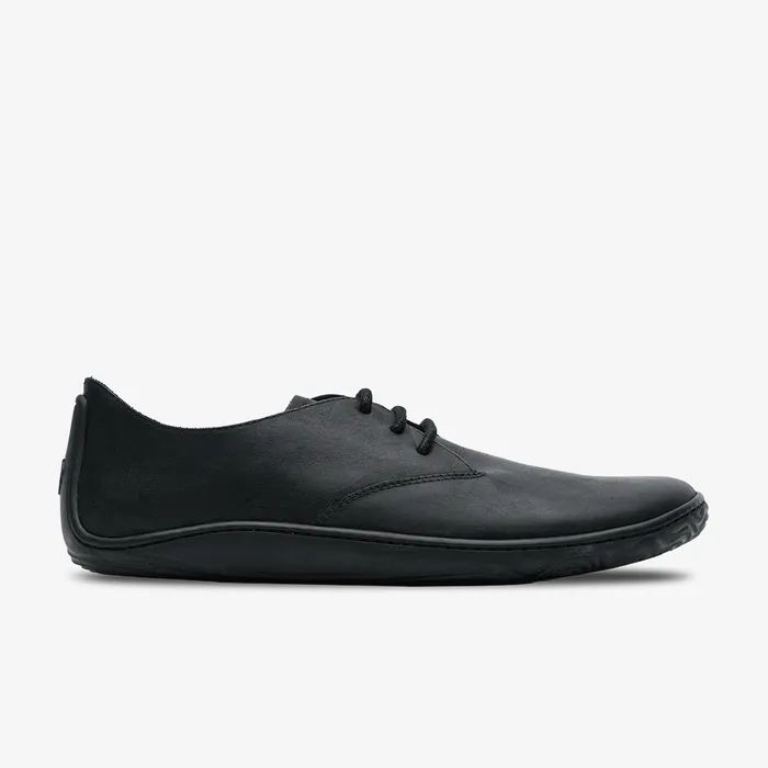 VIVOBAREFOOT | ADDIS OXFORD MENS-BLACK - Click Image to Close