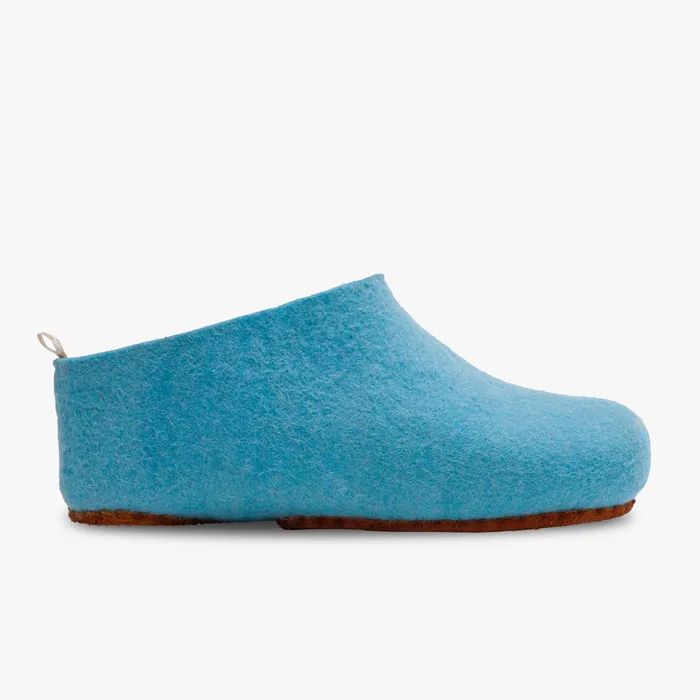 VIVOBAREFOOT | MIM FELT SLIPPER-AQUA